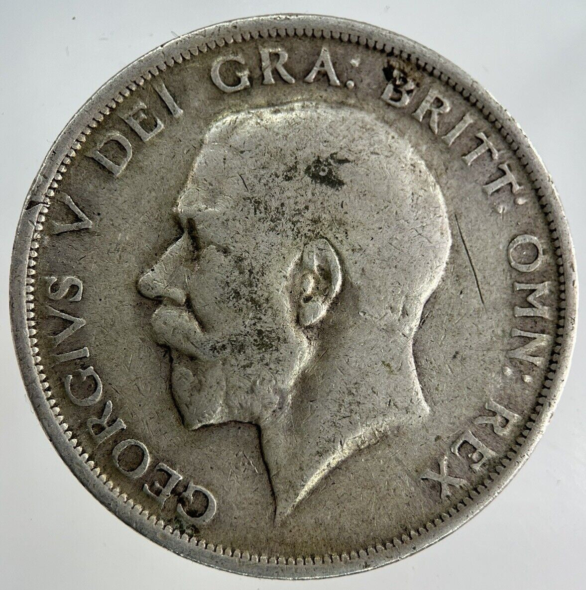 1915 George V Half - Crown Silver Coin | Fine Collectable Grade