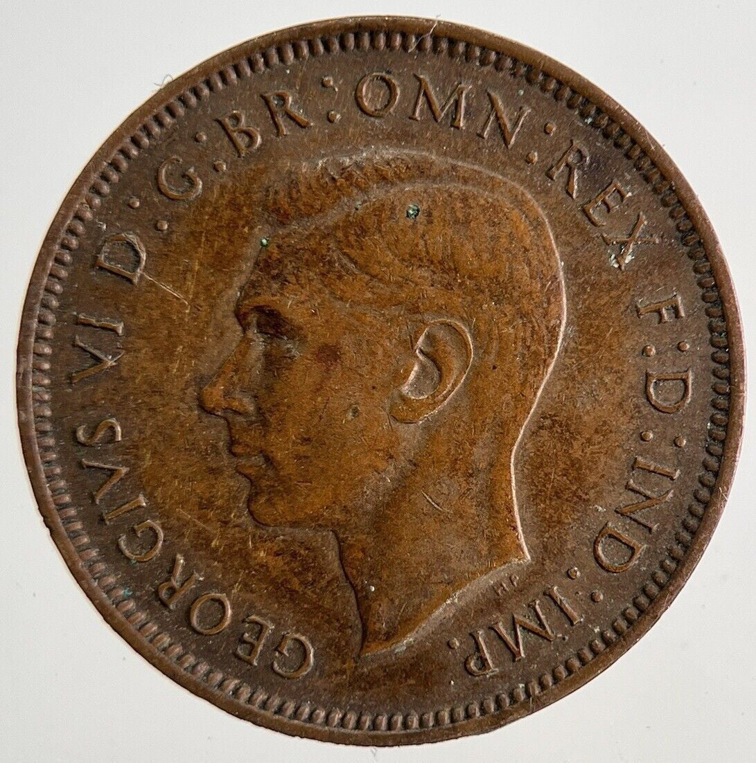 1940 George VI Wren Farthing Coin | Very High Grade | a7708