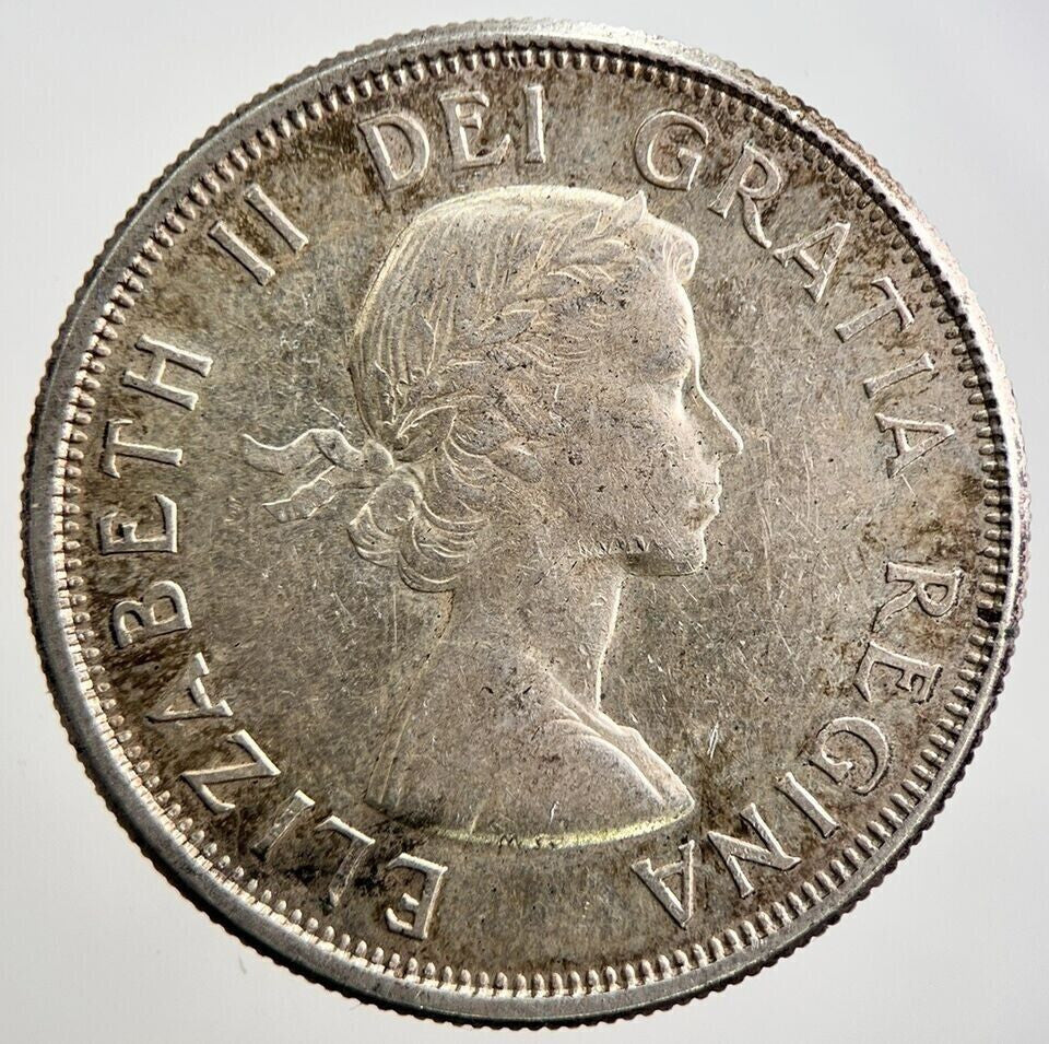 1963 Canadian 50 Cents Silver Coin | Very High Grade | a2636