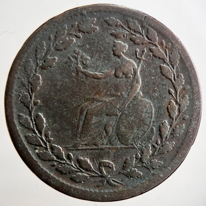1811 Vincit Amor Patria Half - Penny Token Coin | Collectable Grade | a2914