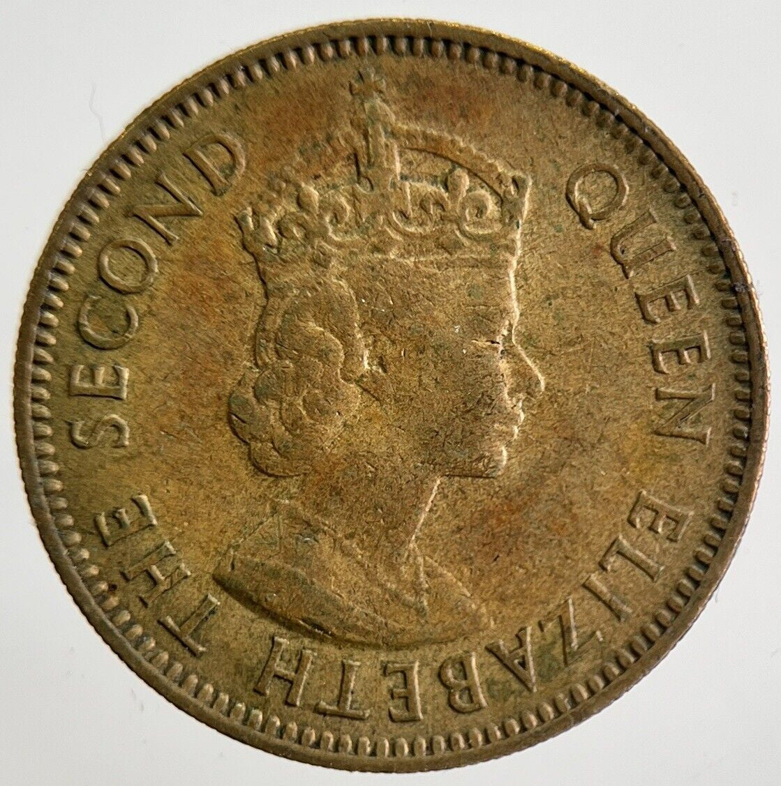1959 Hong Kong 10 Cents Coin | Fine Collectable Grade | a4768