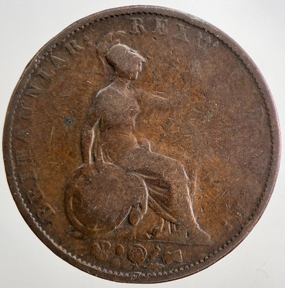 1831 William IV Half - Penny Coin | Collectable Grade | a5550