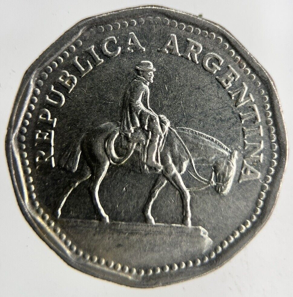 1963 Argentina 10 Pesos Coin | Fine Collectable Grade