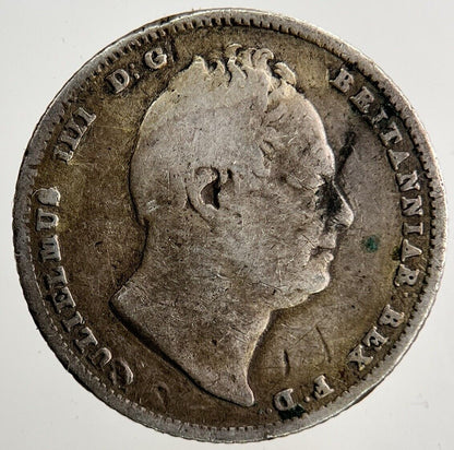 1834 William IV Sixpence Silver Coin | Collectable Grade