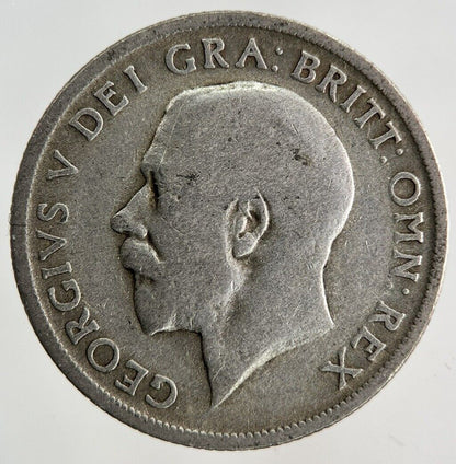 1920 George V Shilling Silver Coin | Fair Grade