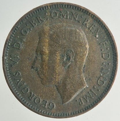 1948 George VI Wren Farthing Coin | Fine Collectable Grade