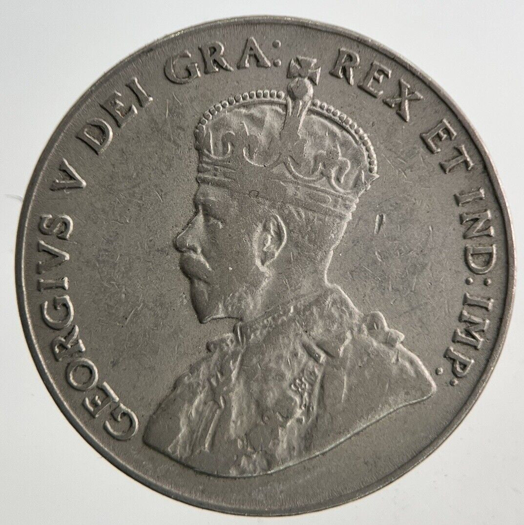 1928 Canada 5 Cents Coin | Fine Collectable Grade