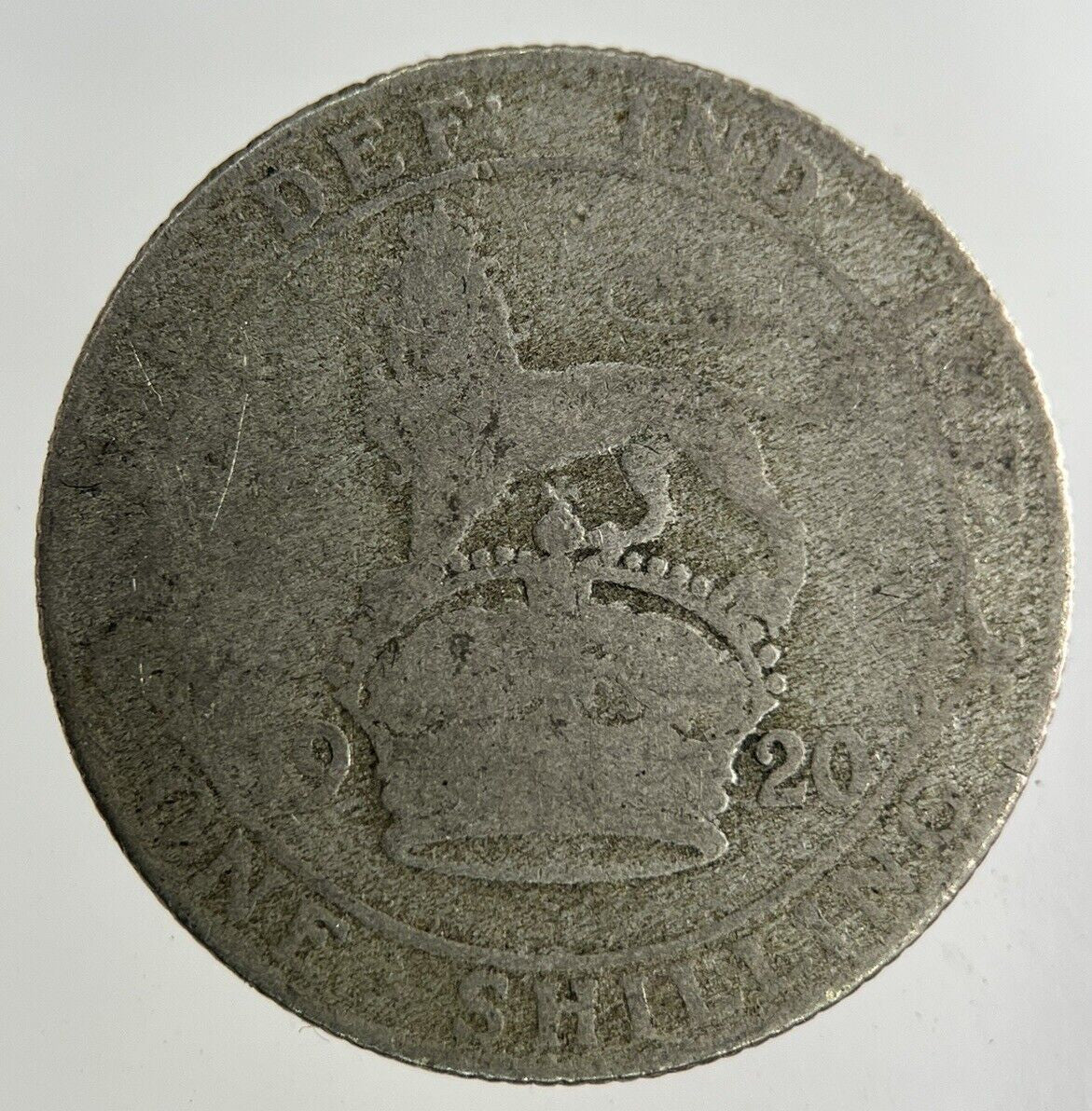 1920 George V Shilling Silver Coin | Collectable Grade