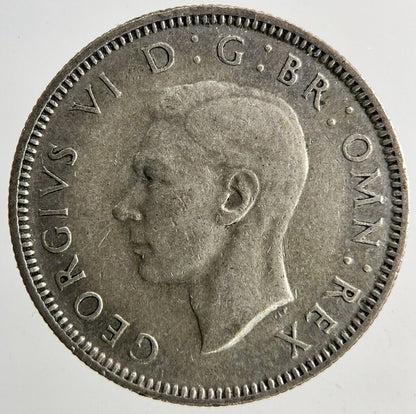 1945 George VI Shilling Silver Coin | Fine Collectable Grade