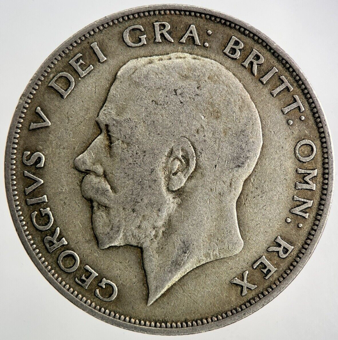 1921 George V Half - Crown Silver Coin | Fine Collectable Grade