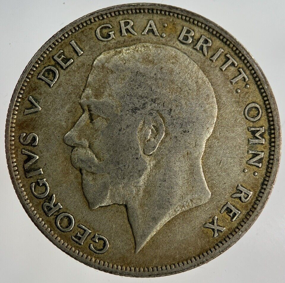 1920 George V Half - Crown Silver Coin | Fine Collectable Grade
