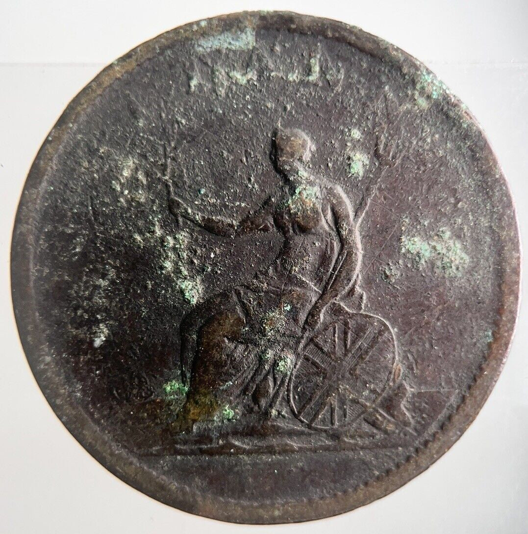 1806 George III 3rd Half - Penny Coin | Collectable Grade | a4386