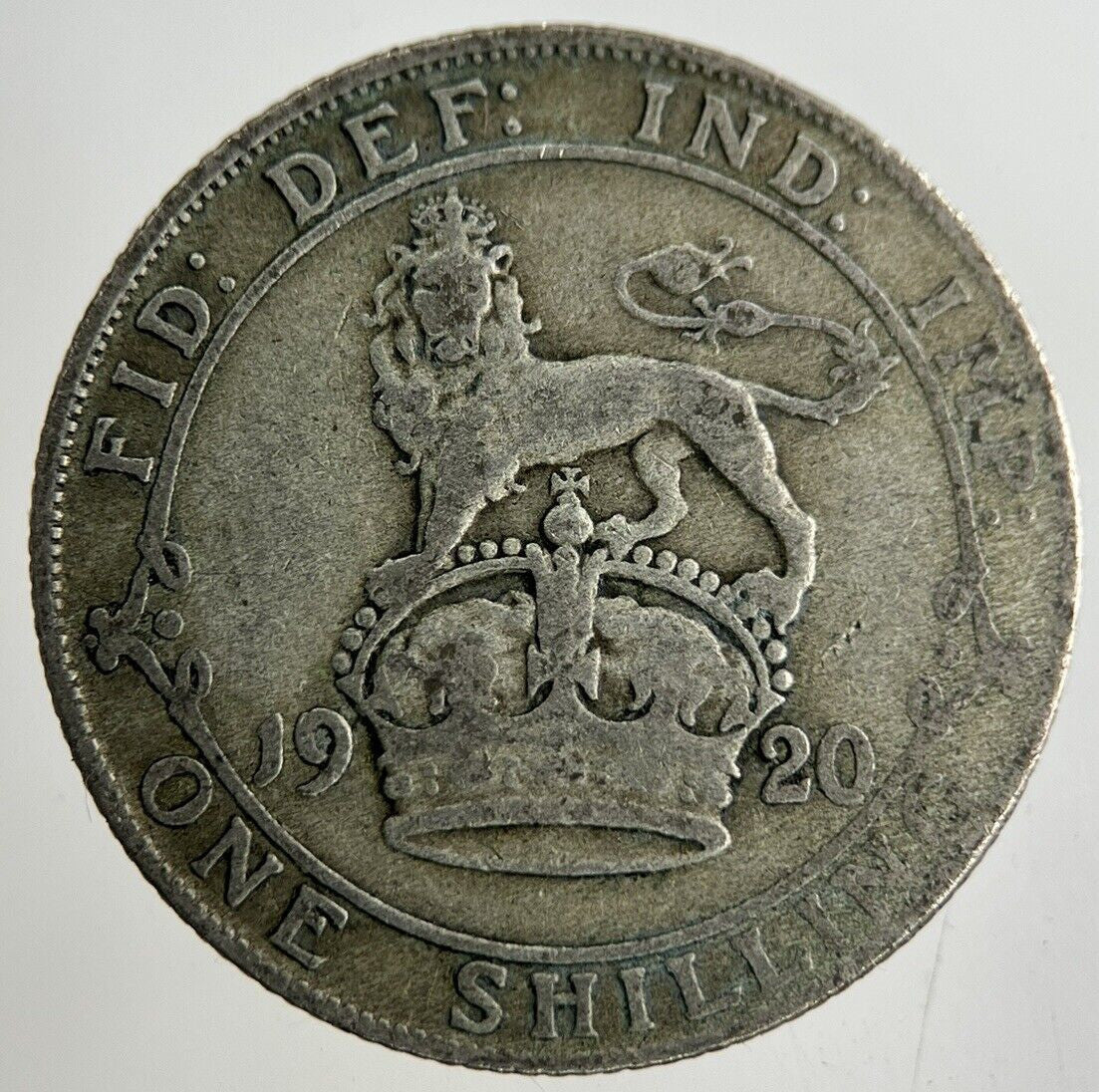1920 George V Shilling Silver Coin | Collectable Grade