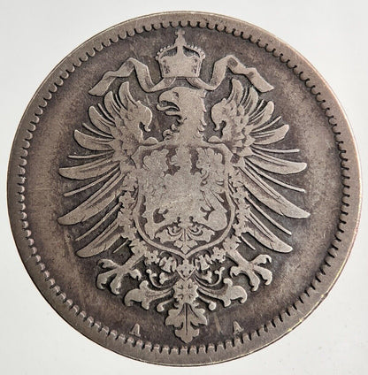 1875 Germany 1 Mark Silver Coin | Collectable Grade