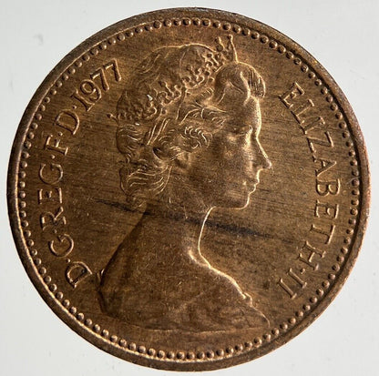 1977 Elizabeth II 2nd New Half - Penny Coin | Very Fine Grade