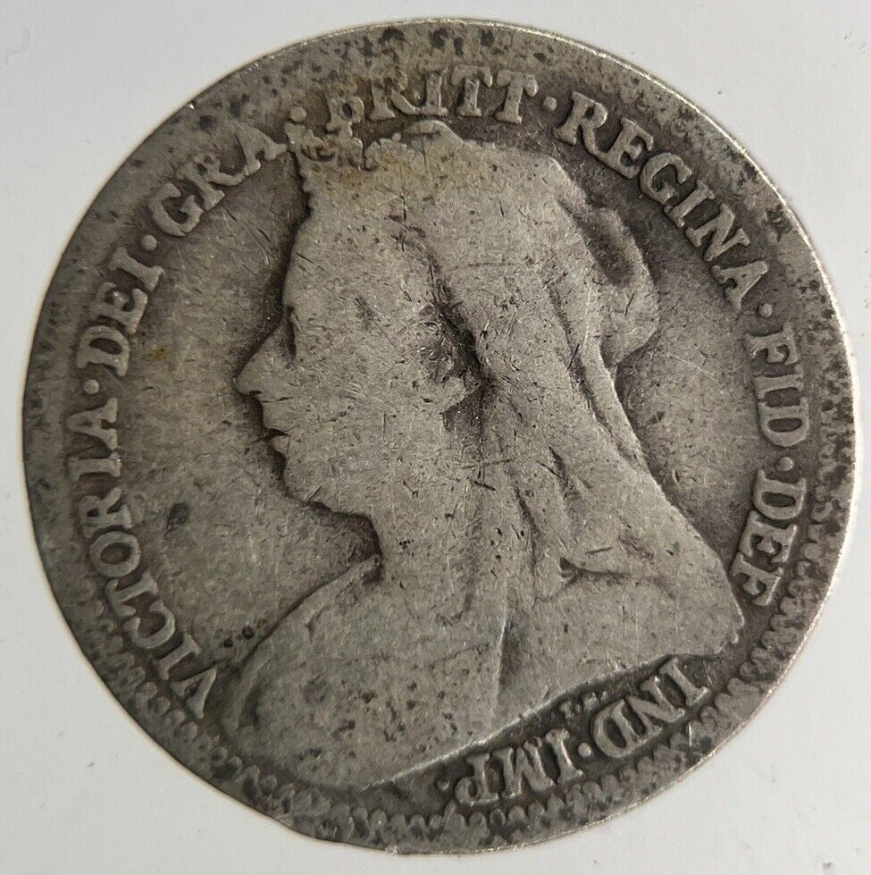 1899 Victoria Threepence Silver Coin | Collectable Grade