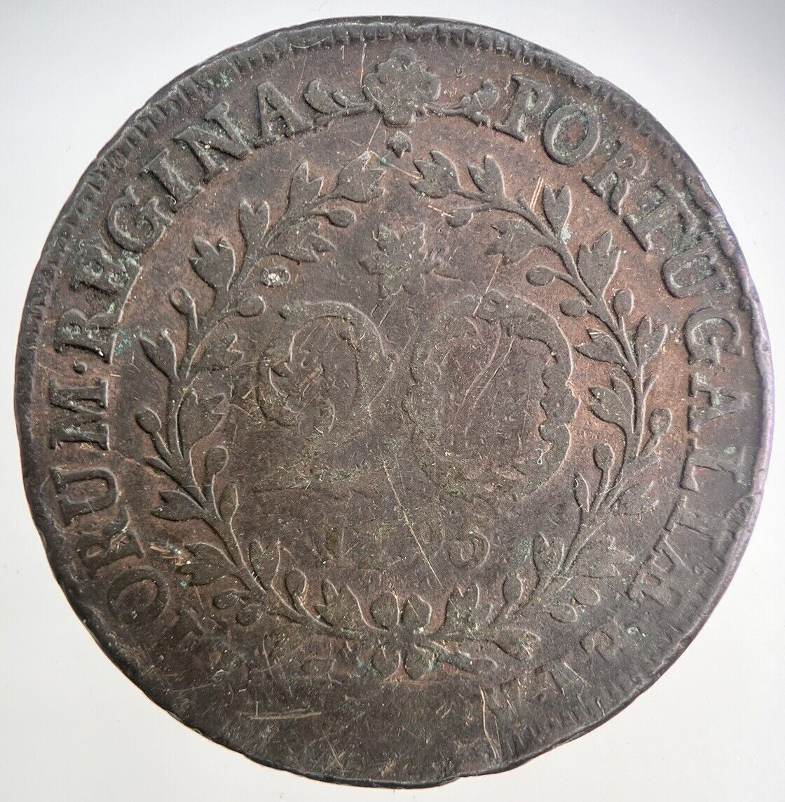 1795 Portugal 20 Reis Coin | Fine Collectable Grade