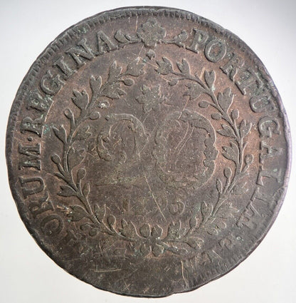 1795 Portugal 20 Reis Coin | Fine Collectable Grade