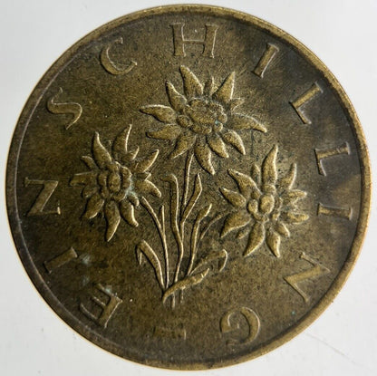 1979 Austria 1 Schilling Coin | Fine Collectable Grade