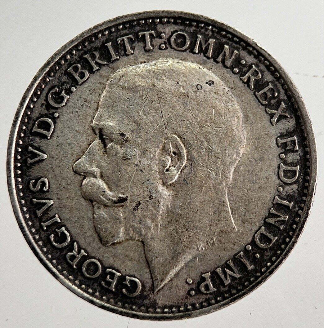 1925 George V Threepence Silver Coin | Very High Grade | a8583