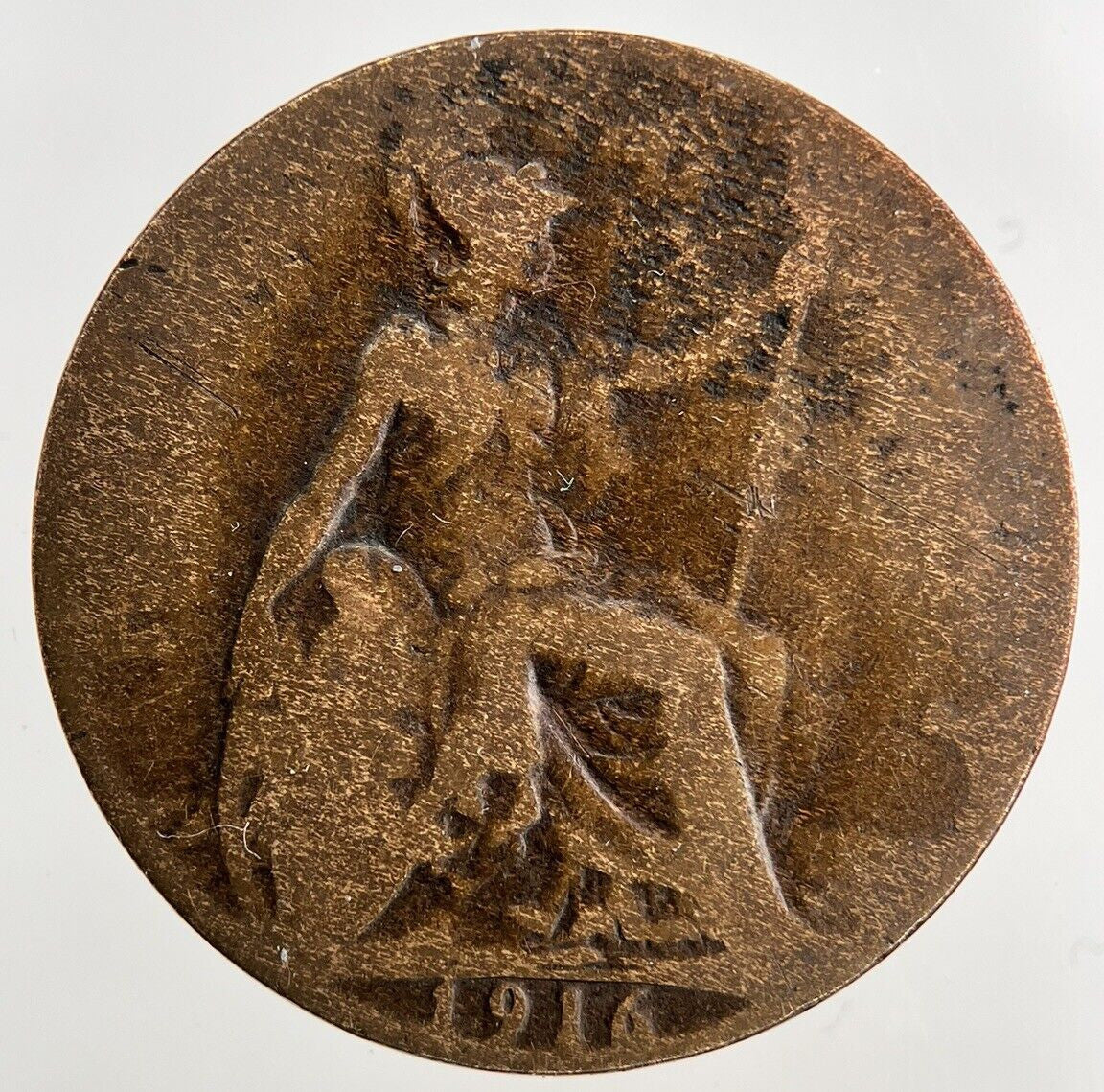 1916 George V Half - Penny Coin | Collectable Grade