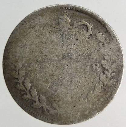 1878 Victoria Threepence Silver Coin | Collectable Grade