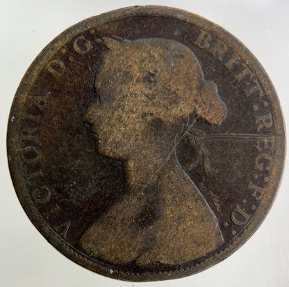 1861 Victoria Half - Penny Coin | Collectable Grade