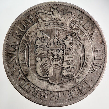 1817 George III Half - Crown Silver Coin | Fine Collectable Grade