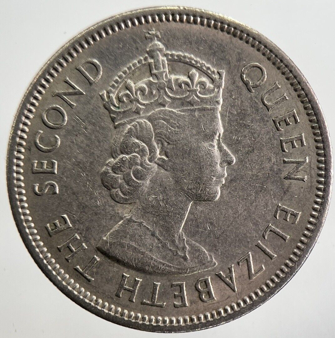1972 Hong Kong 50 Cents Coin | Fine Collectable Grade | a4773