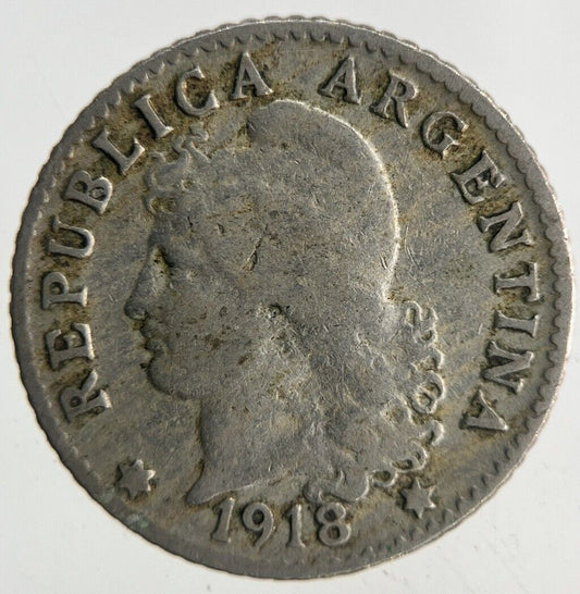 1918 Argentina 5 Centavos Coin | Collectable Grade