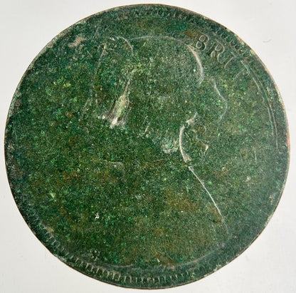1886 Victoria Half - Penny Coin | Collectable Grade
