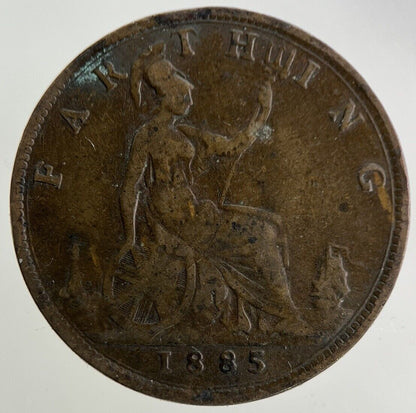 1885 Victoria Farthing Coin | Collectable Grade