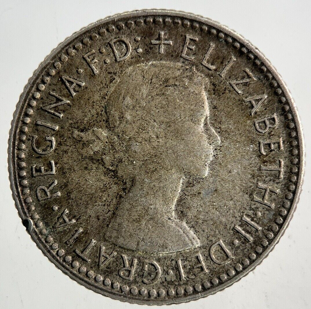 1957 Australia Sixpence Silver Coin | Fine Collectable Grade