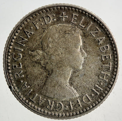 1957 Australia Sixpence Silver Coin | Fine Collectable Grade
