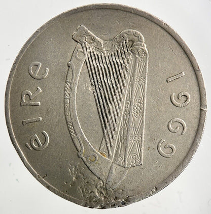 1969 Bent Irish 10p Ten - Pence Coin | Collectable Grade