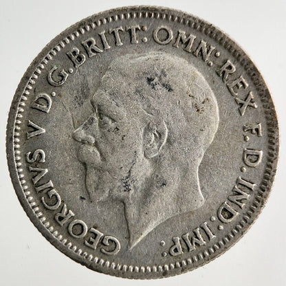 1933 George V Sixpence Silver Coin | Collectable Grade