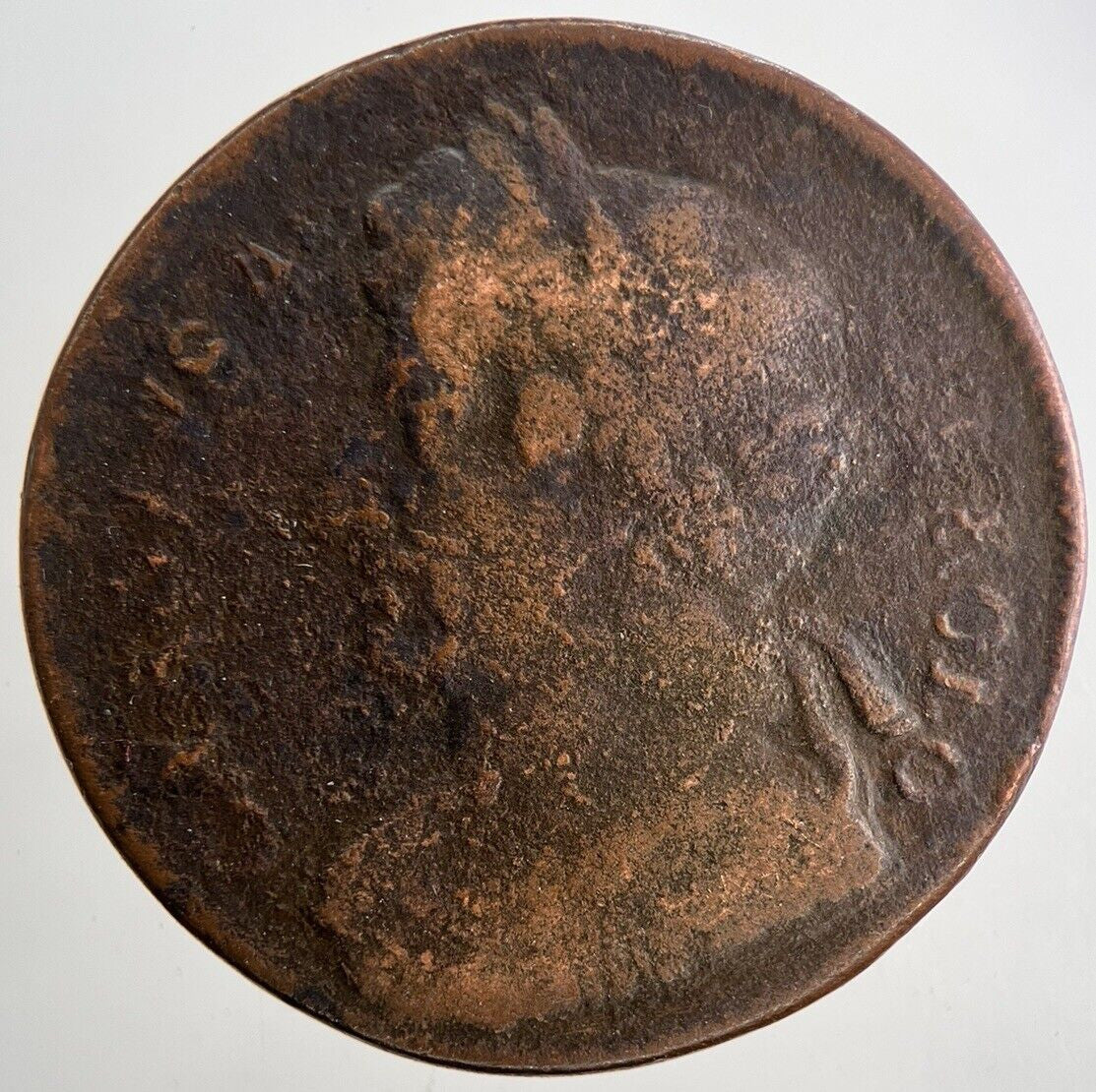1674 Charles II 2nd Half - Penny British Coin | Collectable Grade | a9462