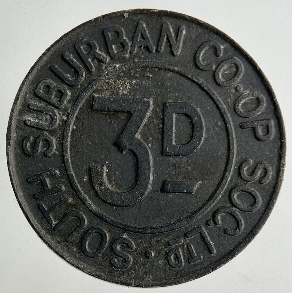 British South Suburban Co - Op 3D Token Coin | Collectable Grade