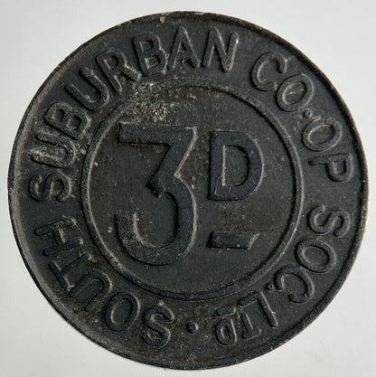 British South Suburban Co - Op 3D Token Coin | Collectable Grade