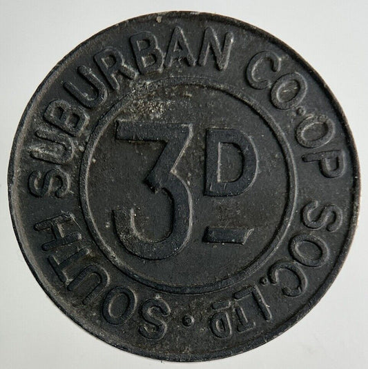 British South Suburban Co - Op 3D Token Coin | Collectable Grade
