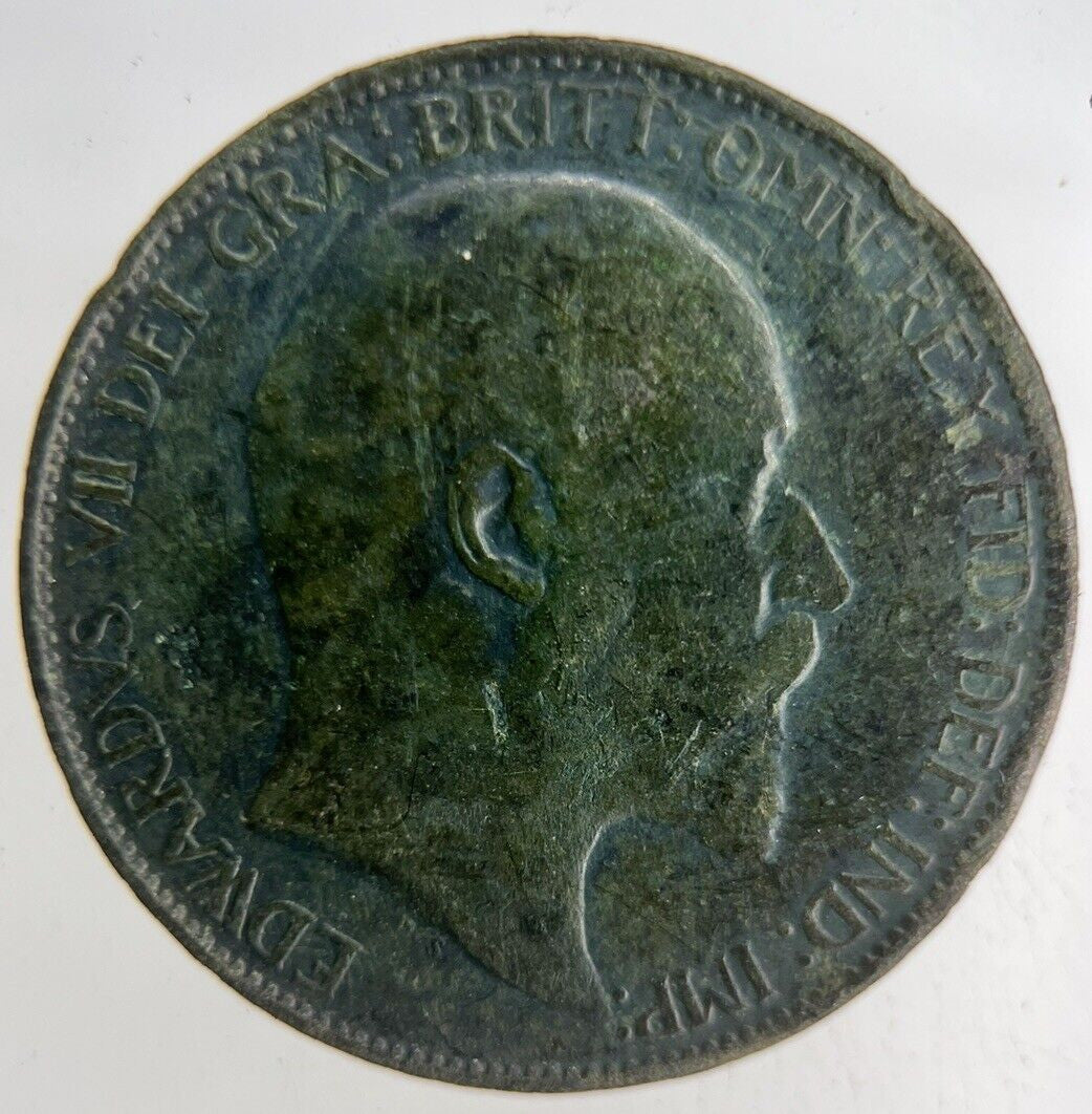 1903 Edward VII Half - Penny Coin | Fine Collectable Grade