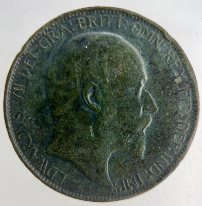 1903 Edward VII Half - Penny Coin | Fine Collectable Grade