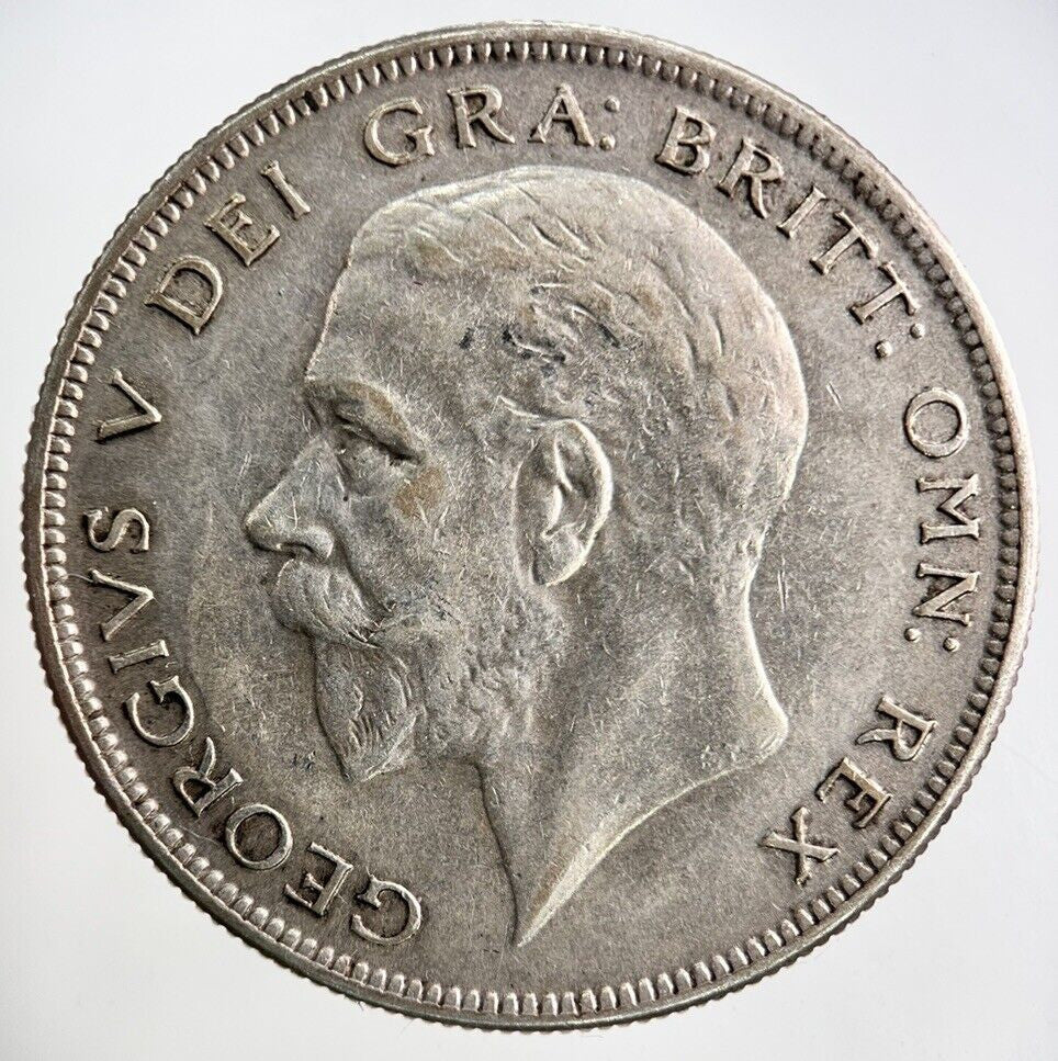 1929 George V Half - Crown Silver Coin | Very High Grade