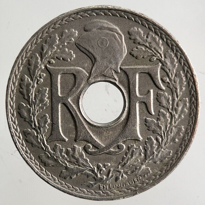 1932 France 5 Centimes Coin | Fine Collectable Grade