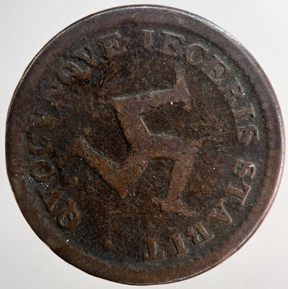 1811 Isle of Man Bank Half - Penny Coin | Collectable Grade | a6304
