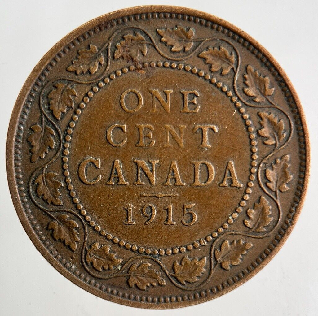 1915 Canada One Cent Coin | Fine Collectable Grade