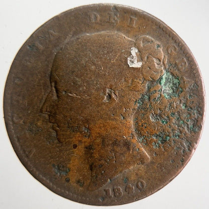1840 Victoria Farthing Coin | Collectable Grade | a4579