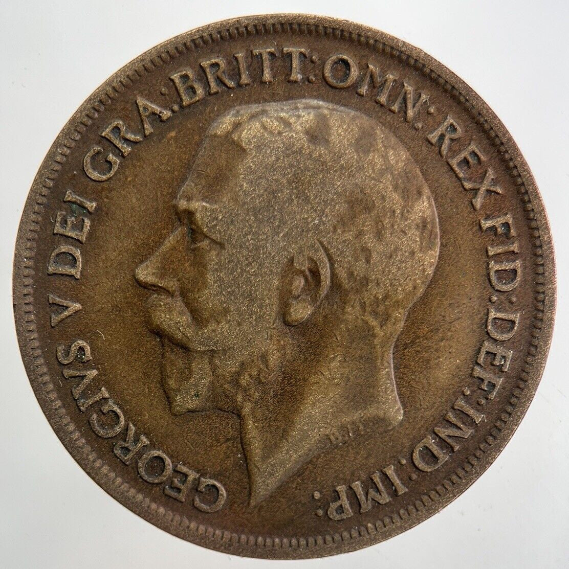 1918 George V One Penny Coin | Collectable Grade