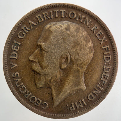 1918 George V One Penny Coin | Collectable Grade