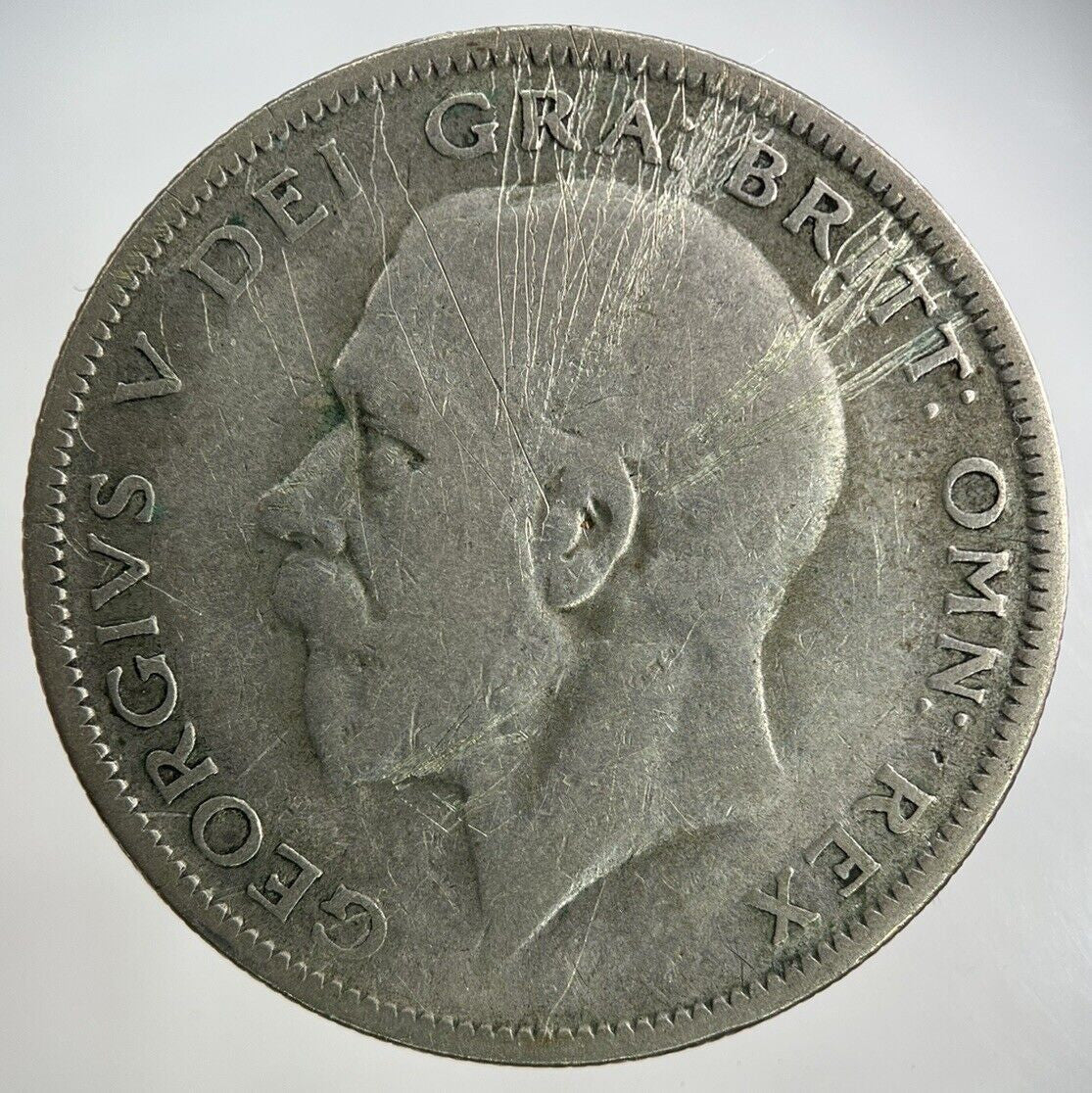 1928 George V Half - Crown Silver Coin | Collectable Grade